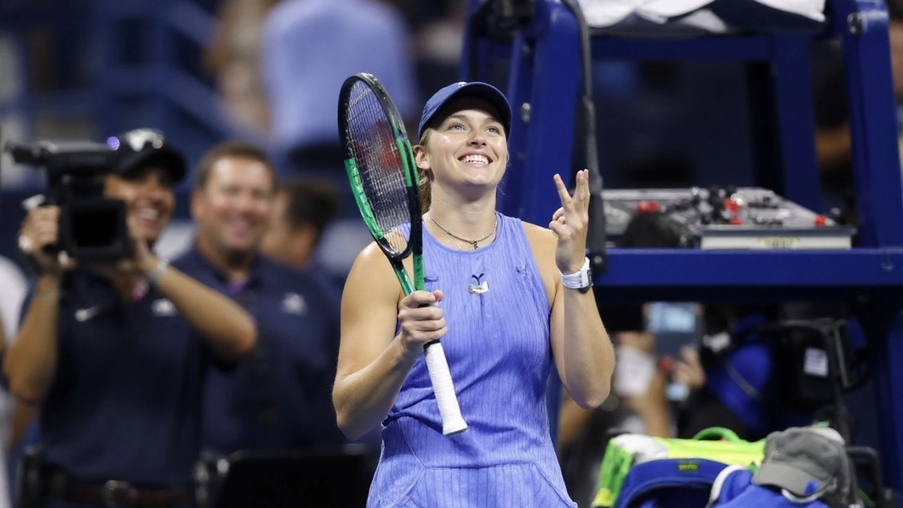 Amanda Anisimova stuns Naomi Osaka with late-night US Open semifinal comeback